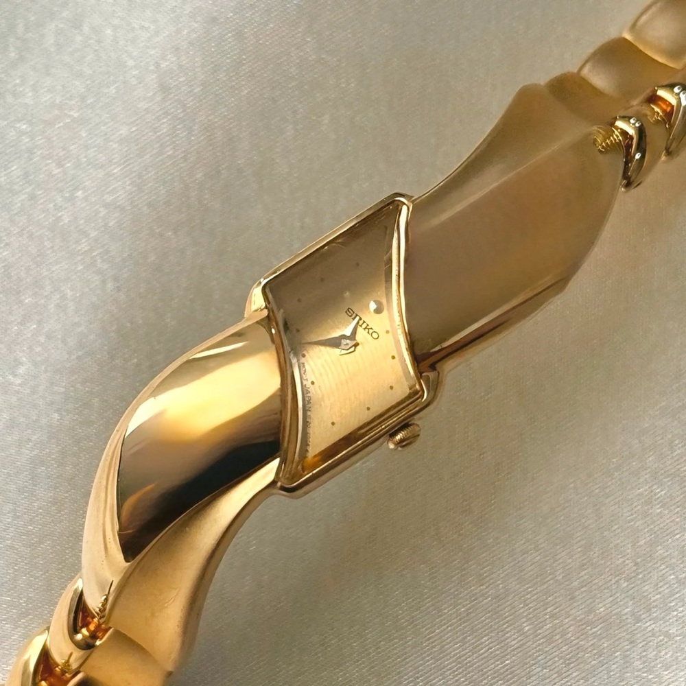 RARE AUTHENTIC VINTAGE SEIKO WATCH GOLD